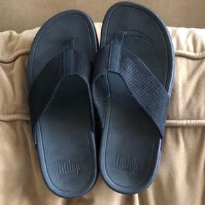 Fit Flop black flip flops